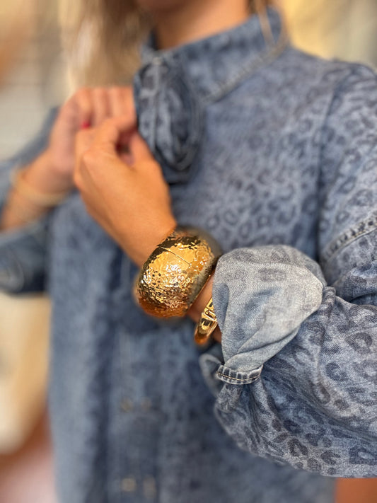 Milán Denim Top