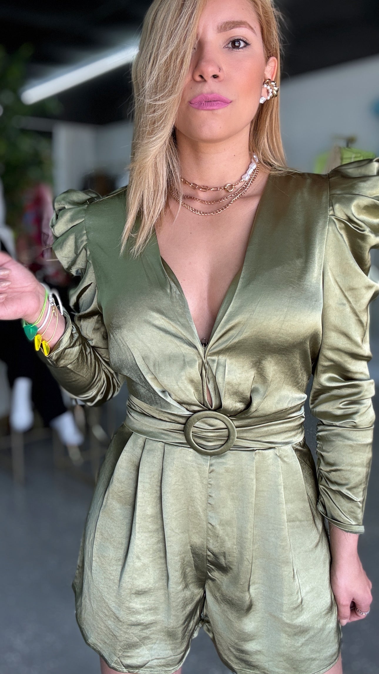 Oliva Romper