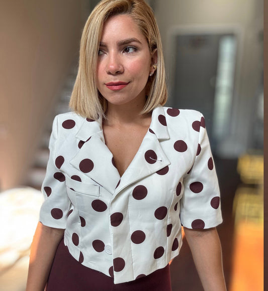 Amelia Blazer Top