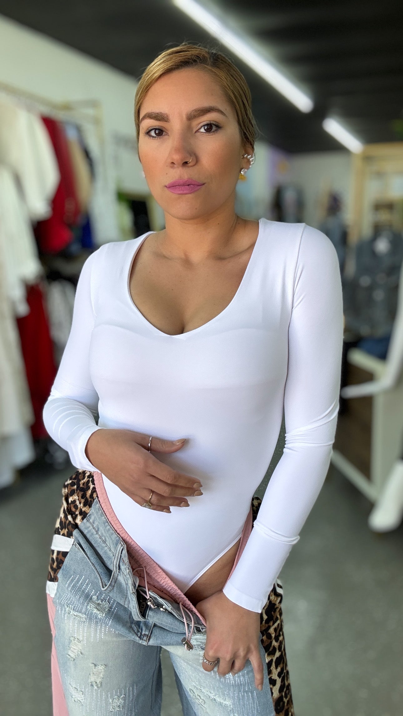 Alina Bodysuit (white)