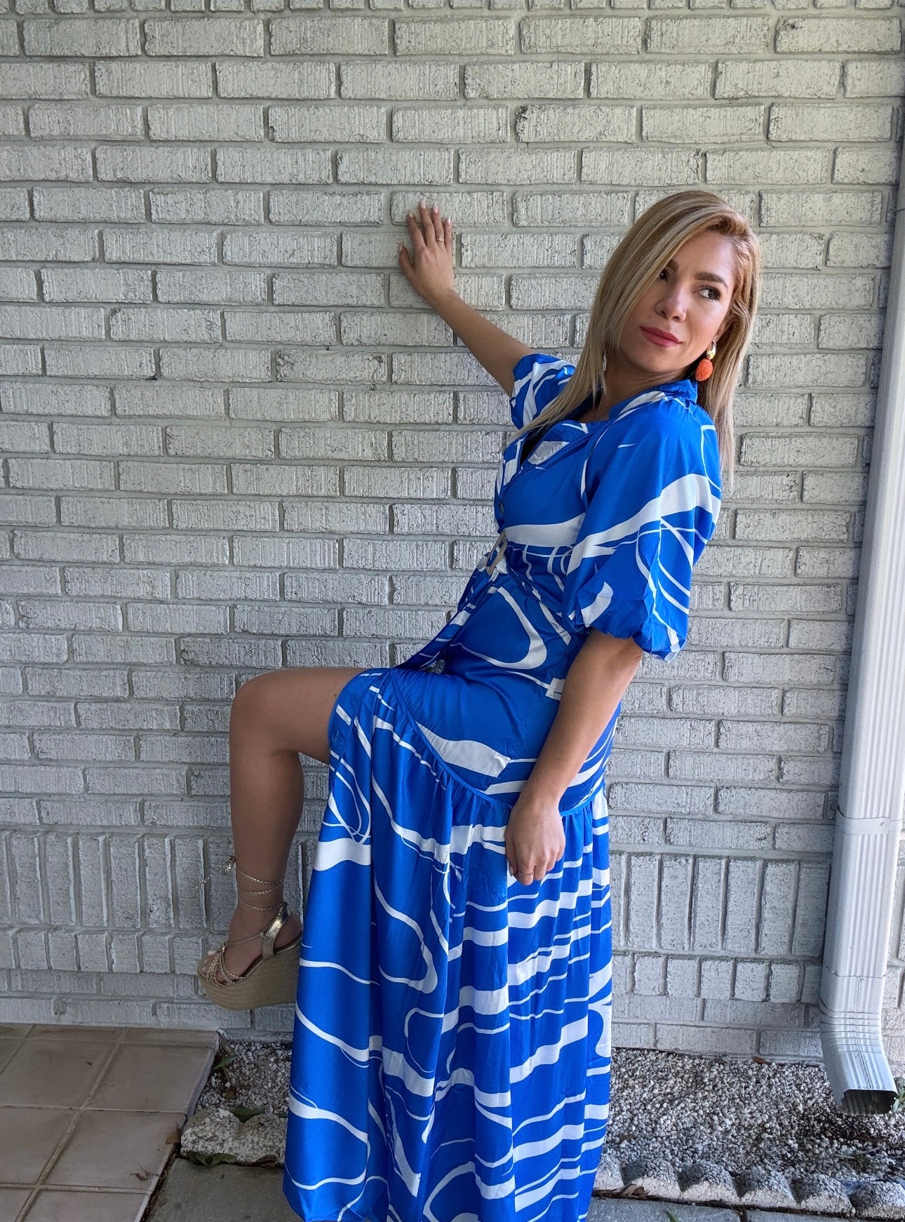 Catalina Blue Dress