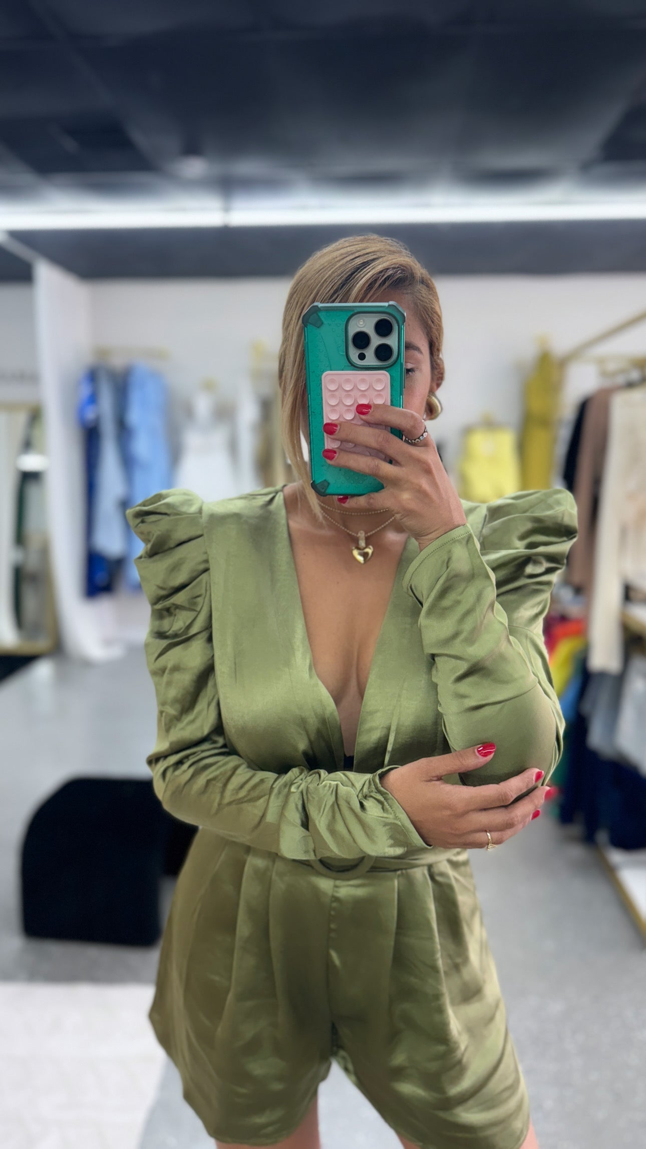 Oliva Romper