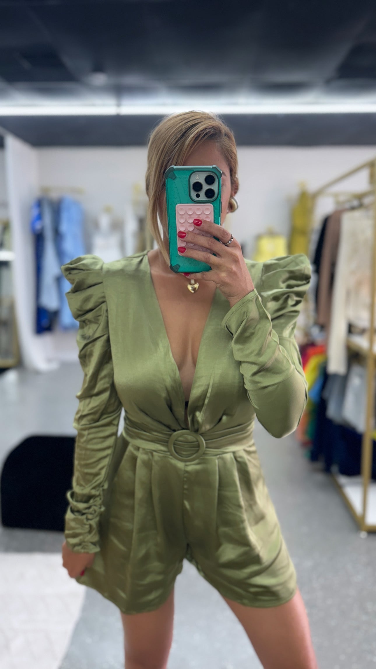Oliva Romper