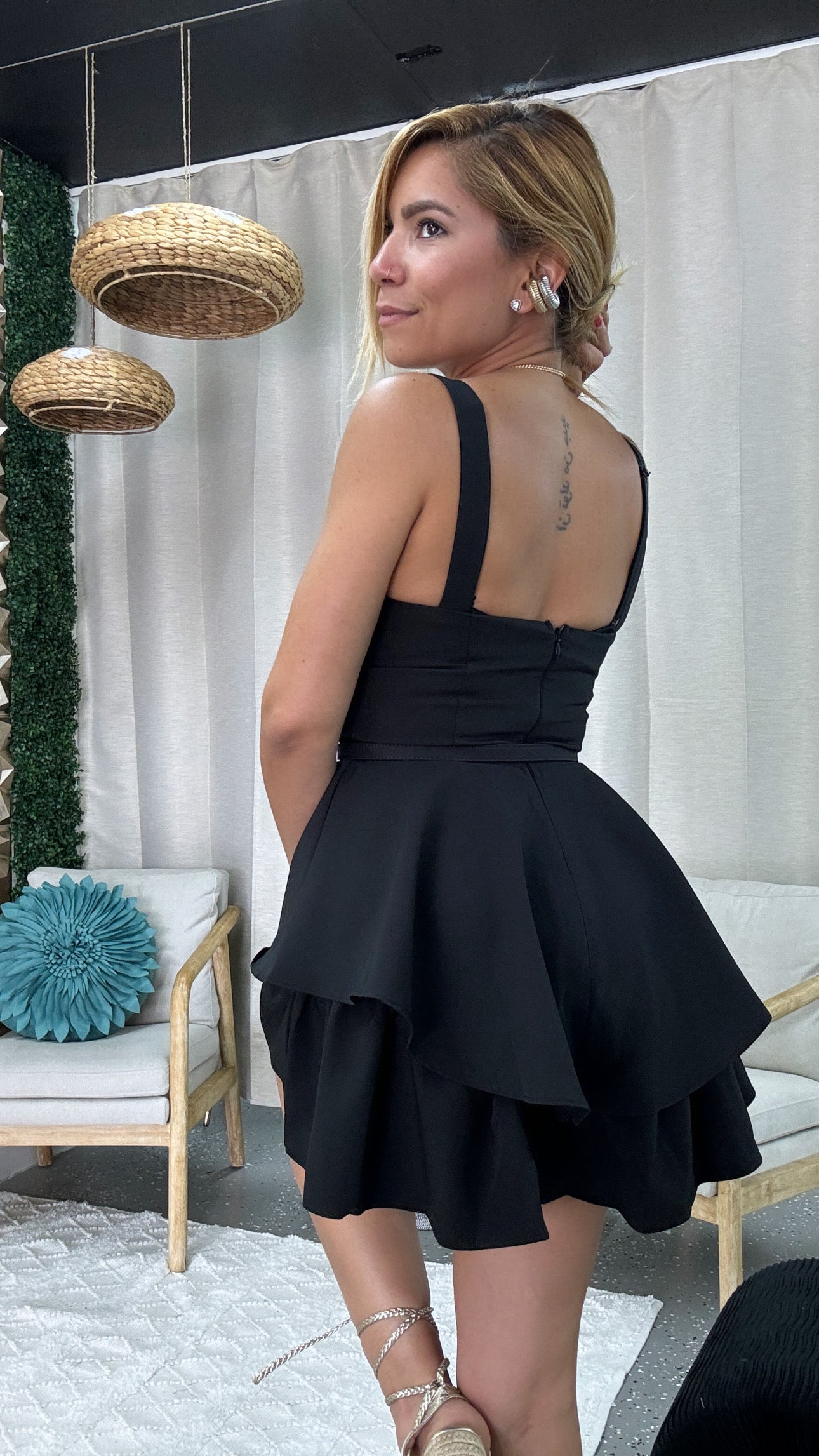 Crystal Romper (black)