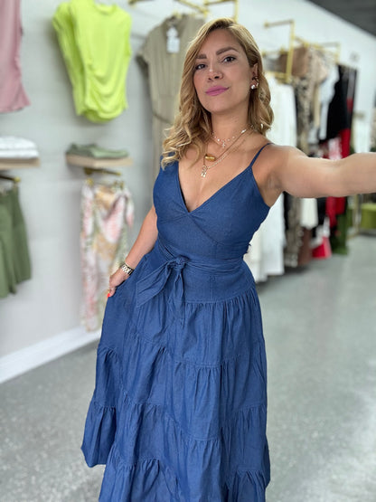 Alicia Denim Maxy