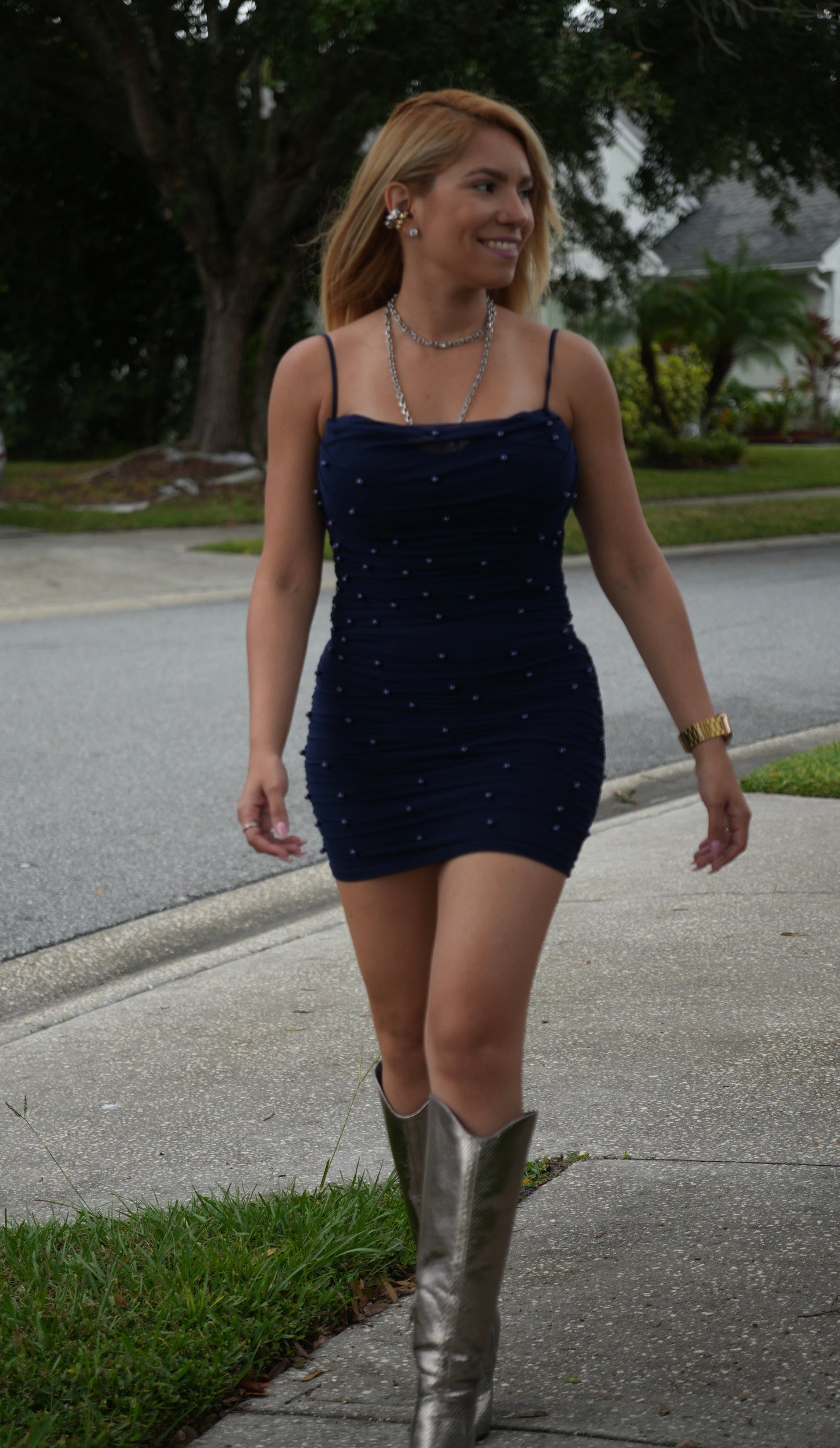 Perla Azul Dress