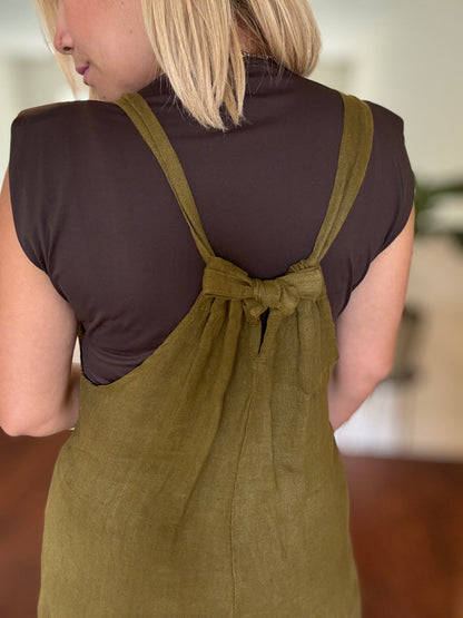Amalfi Jumpsuit (Olive)