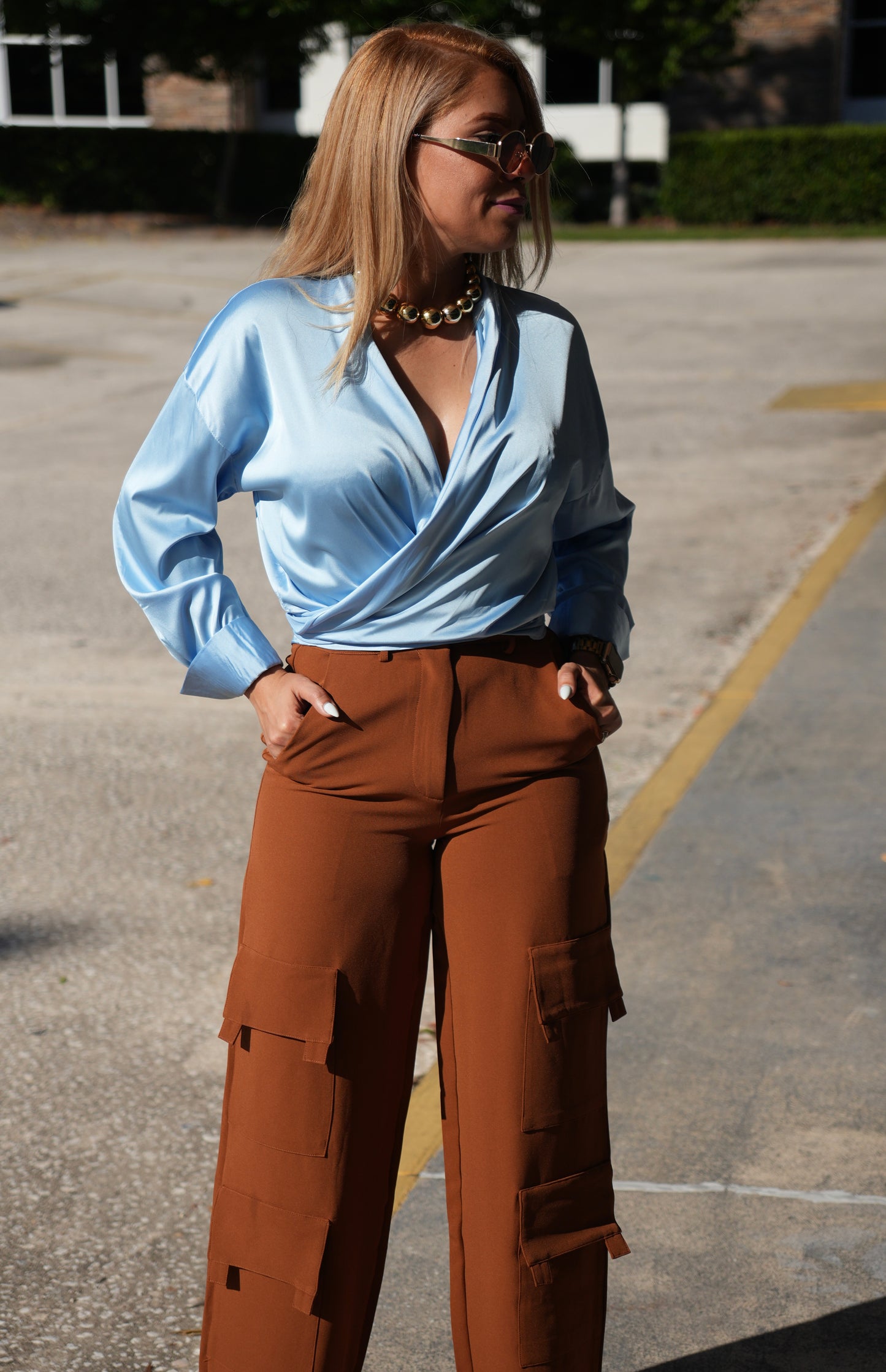 Amari Multiway Satin Top