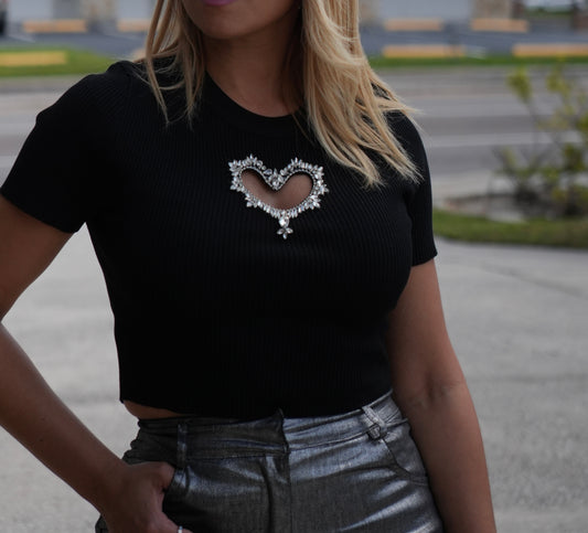 Frances Heart Top