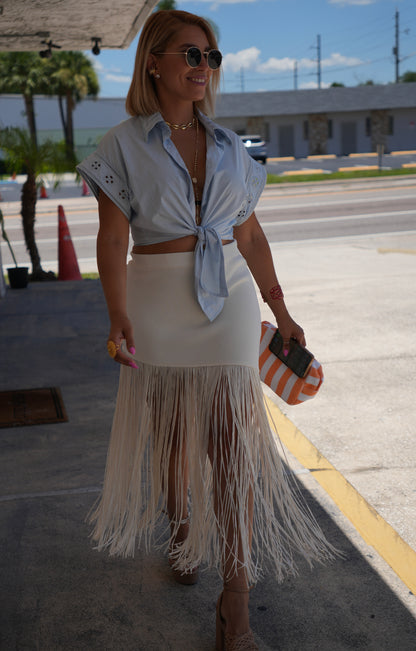 Camila Skirt (white)
