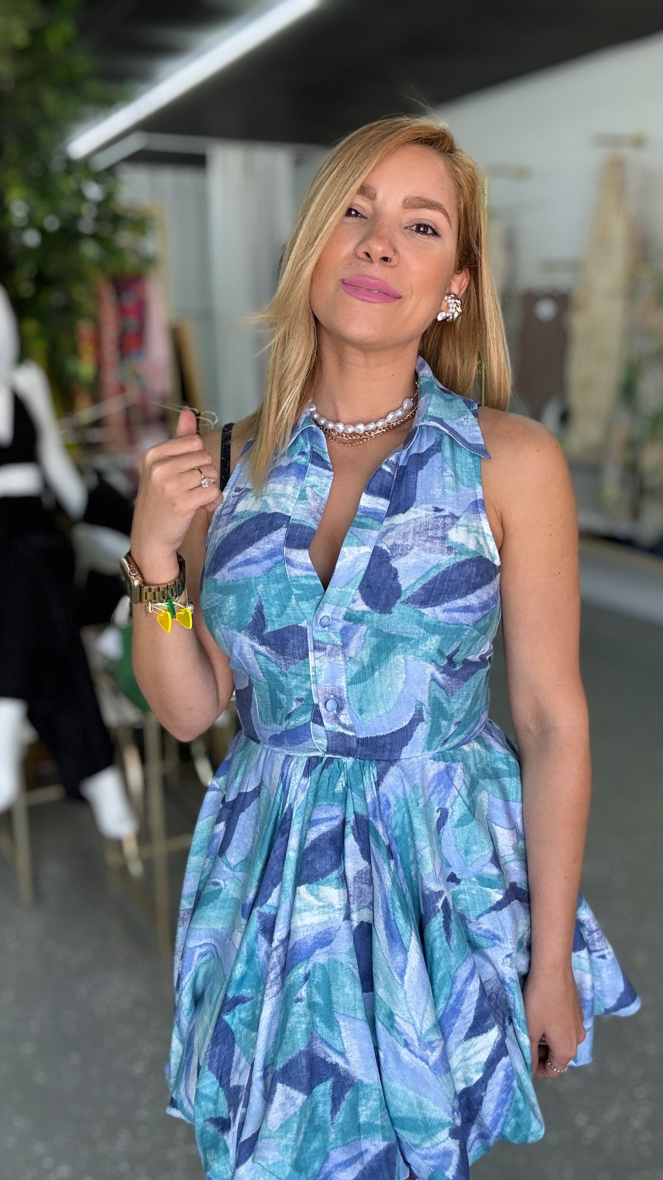 Aqua Marina Dress