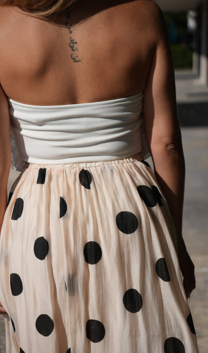 Paula Polka Dot Skirt