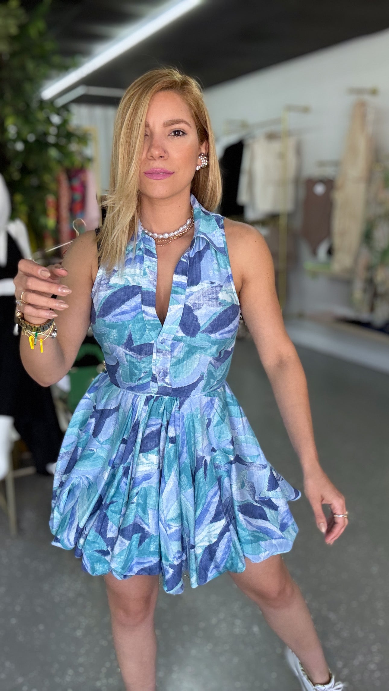 Aqua Marina Dress
