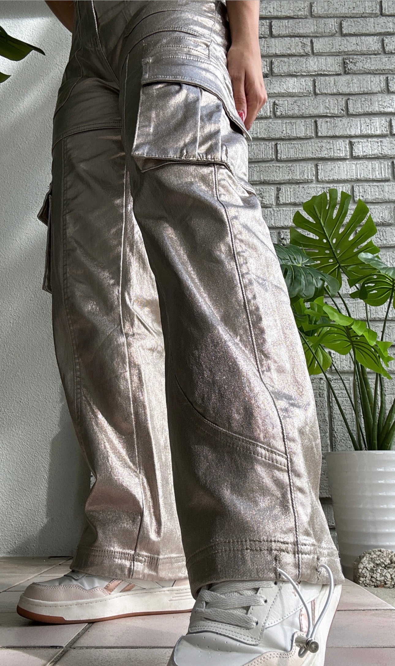Lucia Cargo Gold Pant