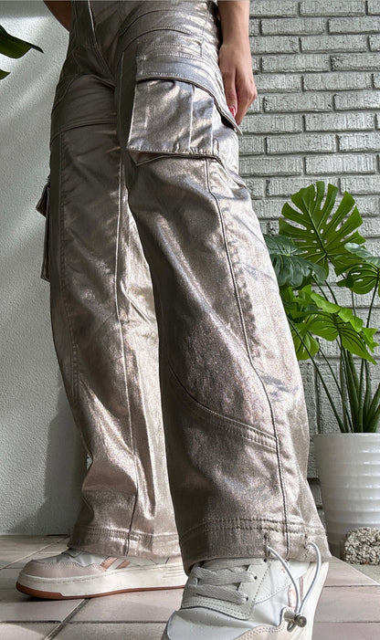 Lucia Cargo Gold Pant