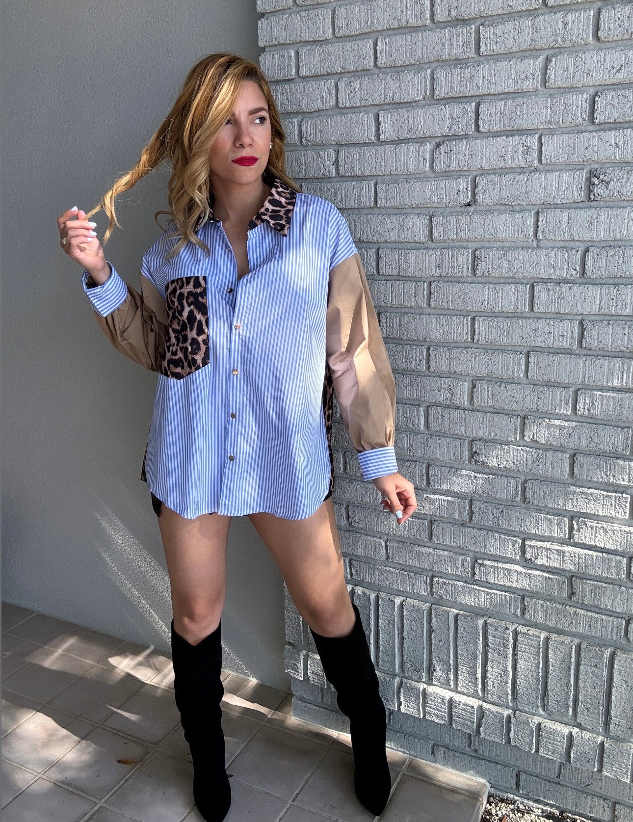 Perfect Match Oversize Top