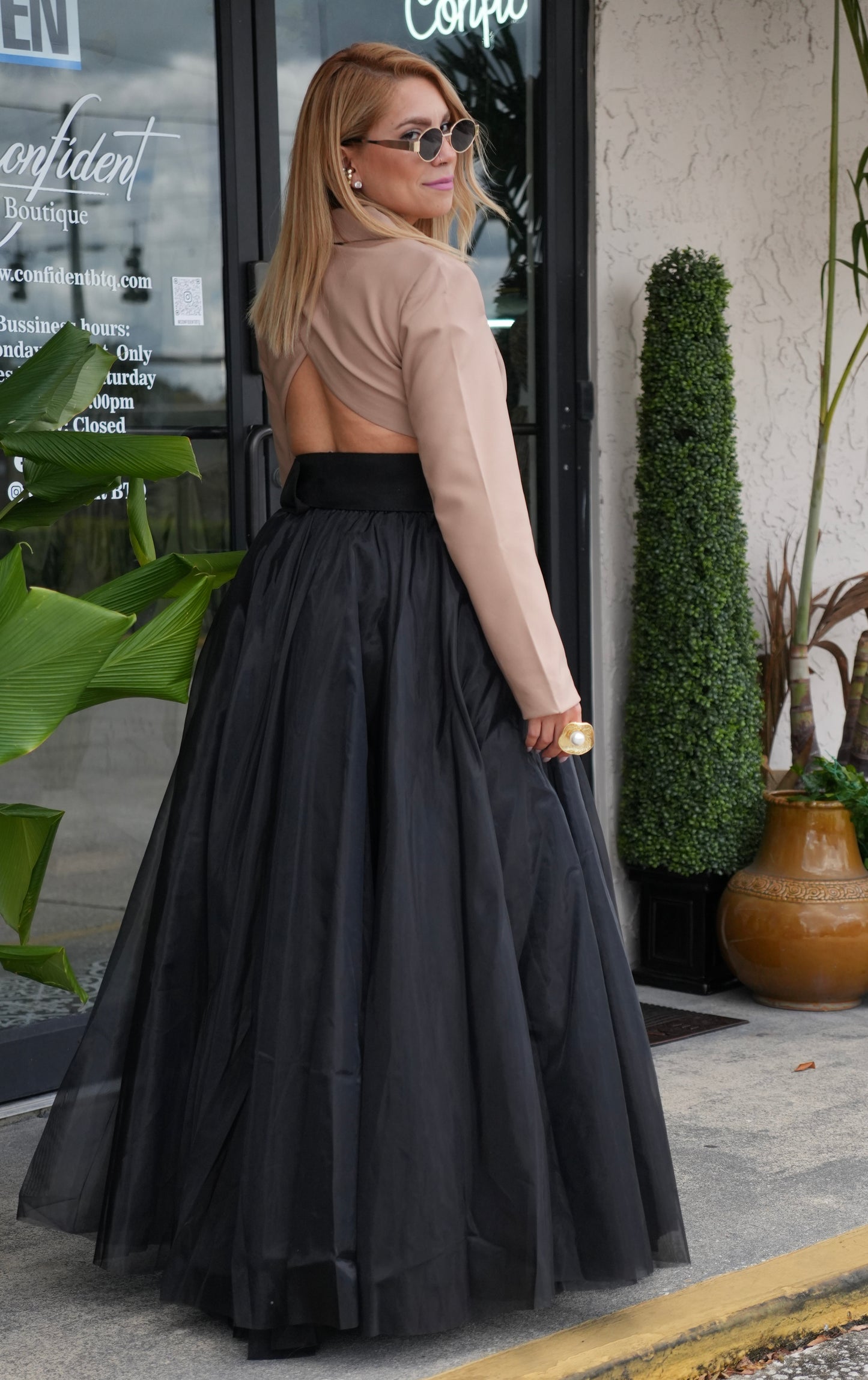 Sammy Blazer Half Top