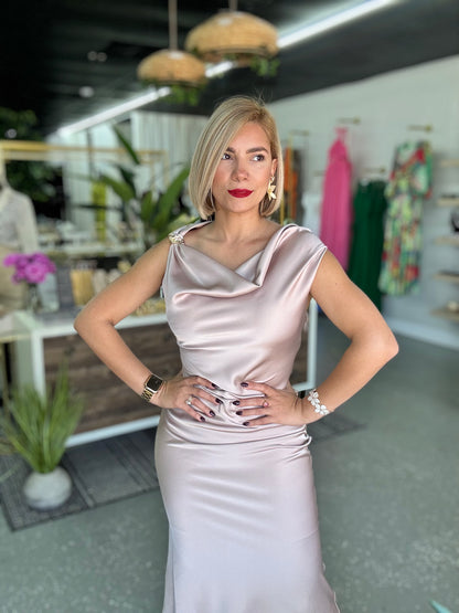 Savannah Dress (champagne)