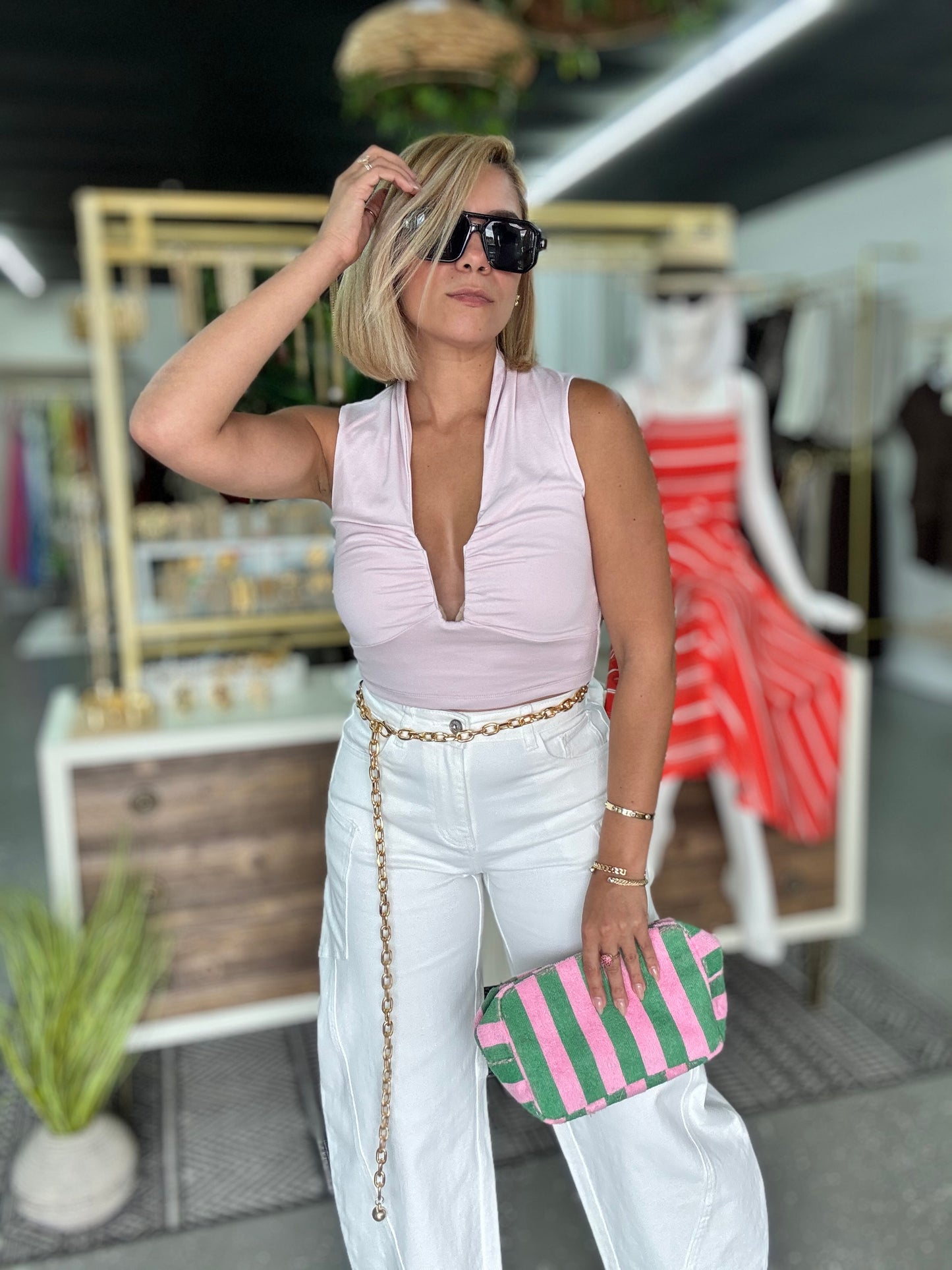 Tulipan Top (Lila)