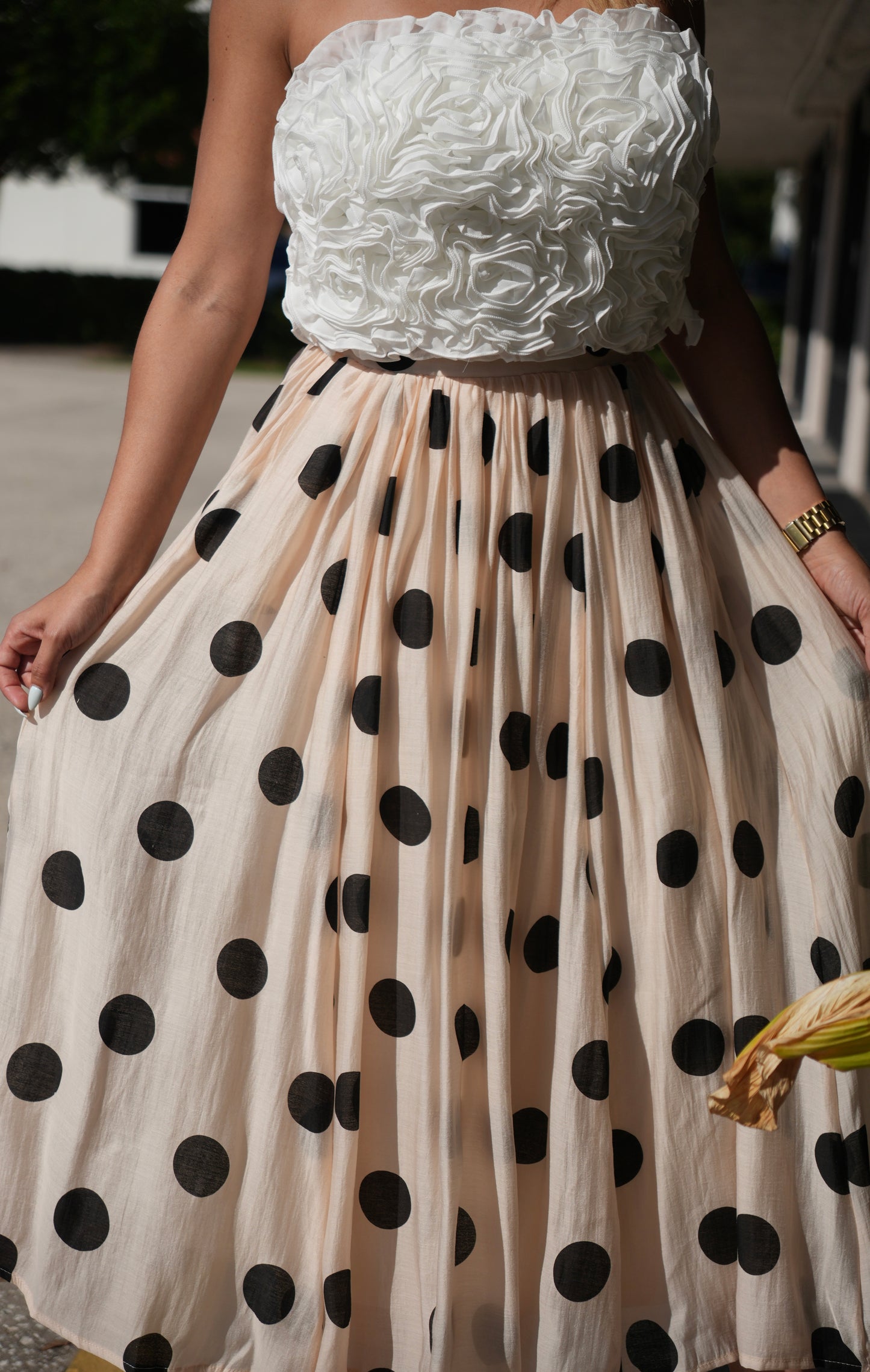 Paula Polka Dot Skirt