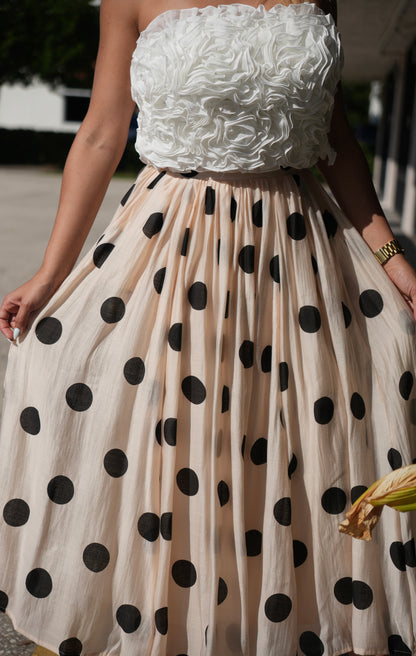 Paula Polka Dot Skirt
