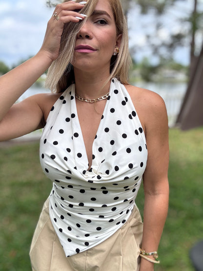 Amira Polka Multiway Top