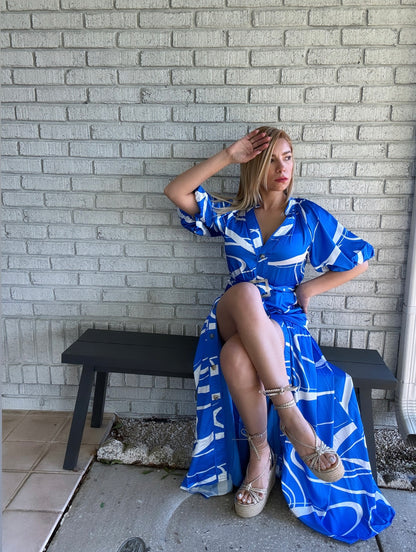 Catalina Blue Dress
