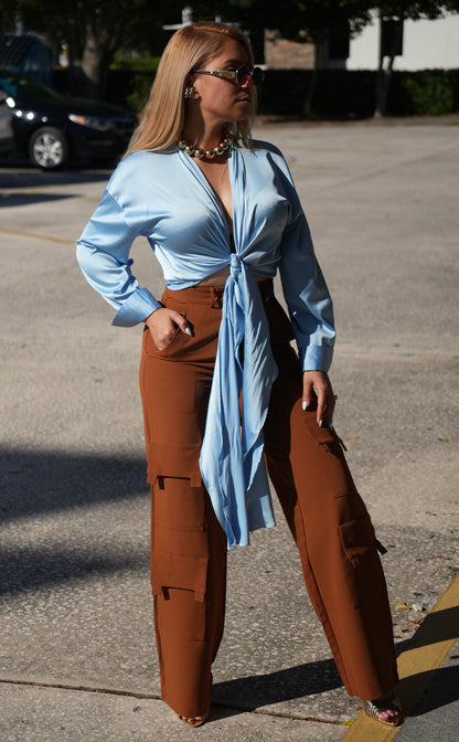 Amari Multiway Satin Top