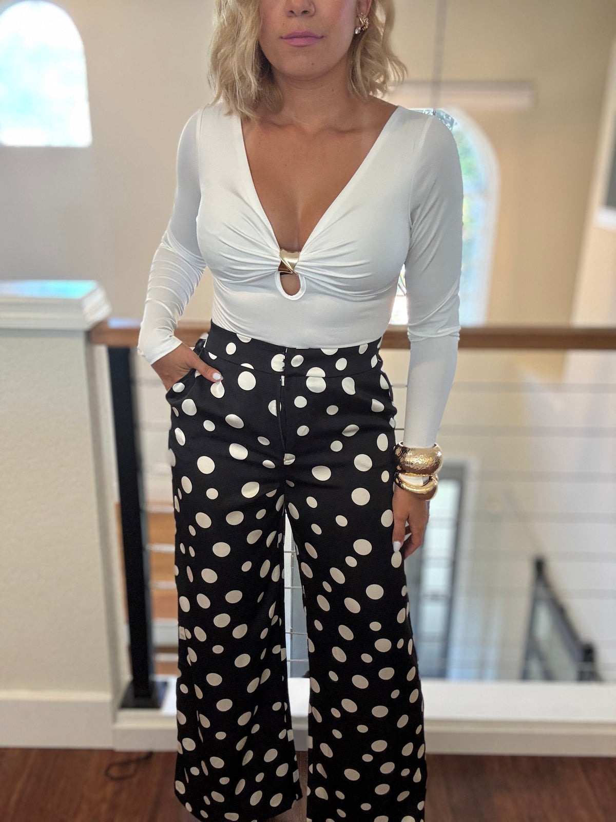 Barcelo Satin Pant ( negro)