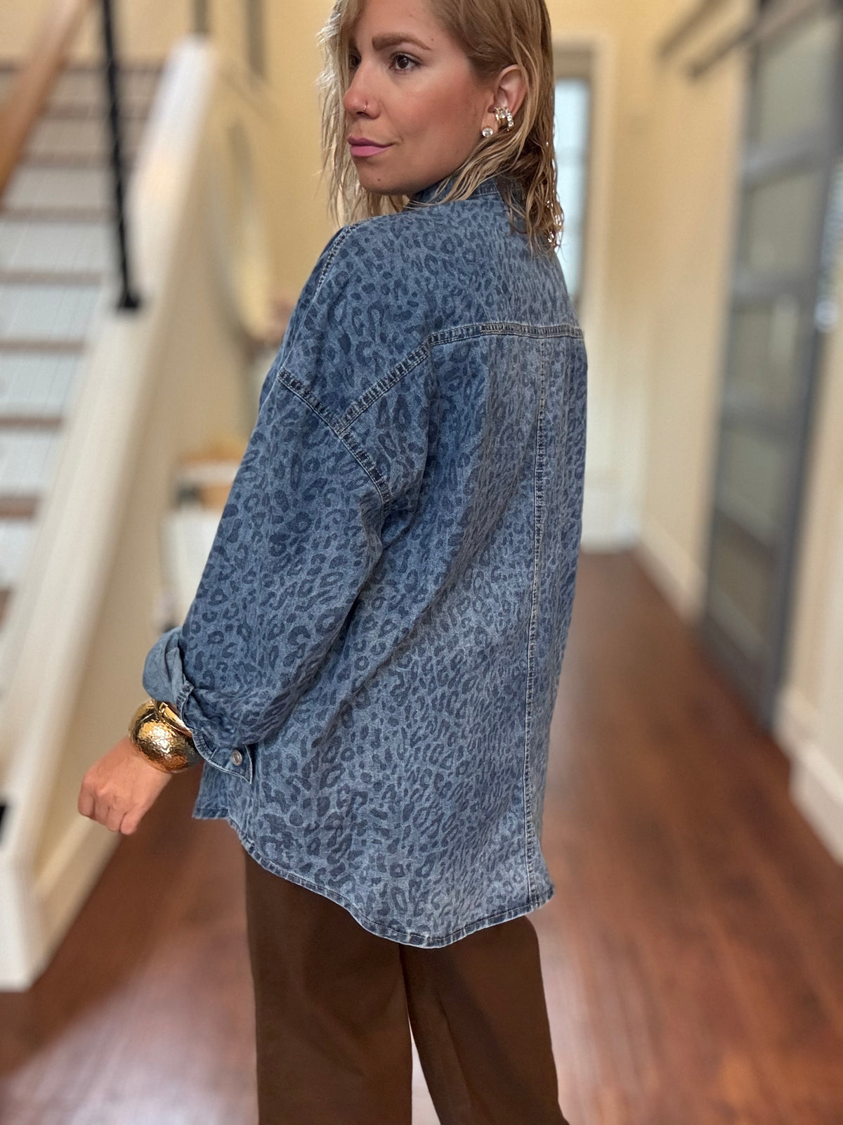 Milán Denim Top
