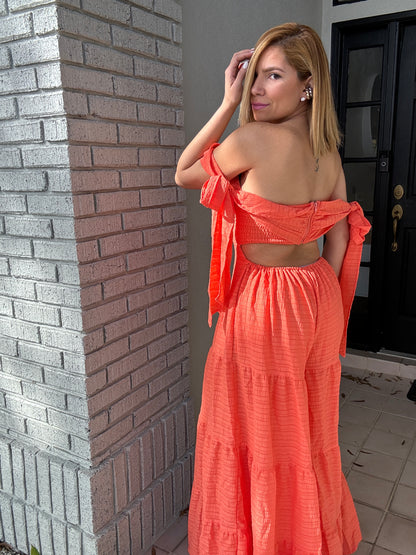 Coral Jumpsuit