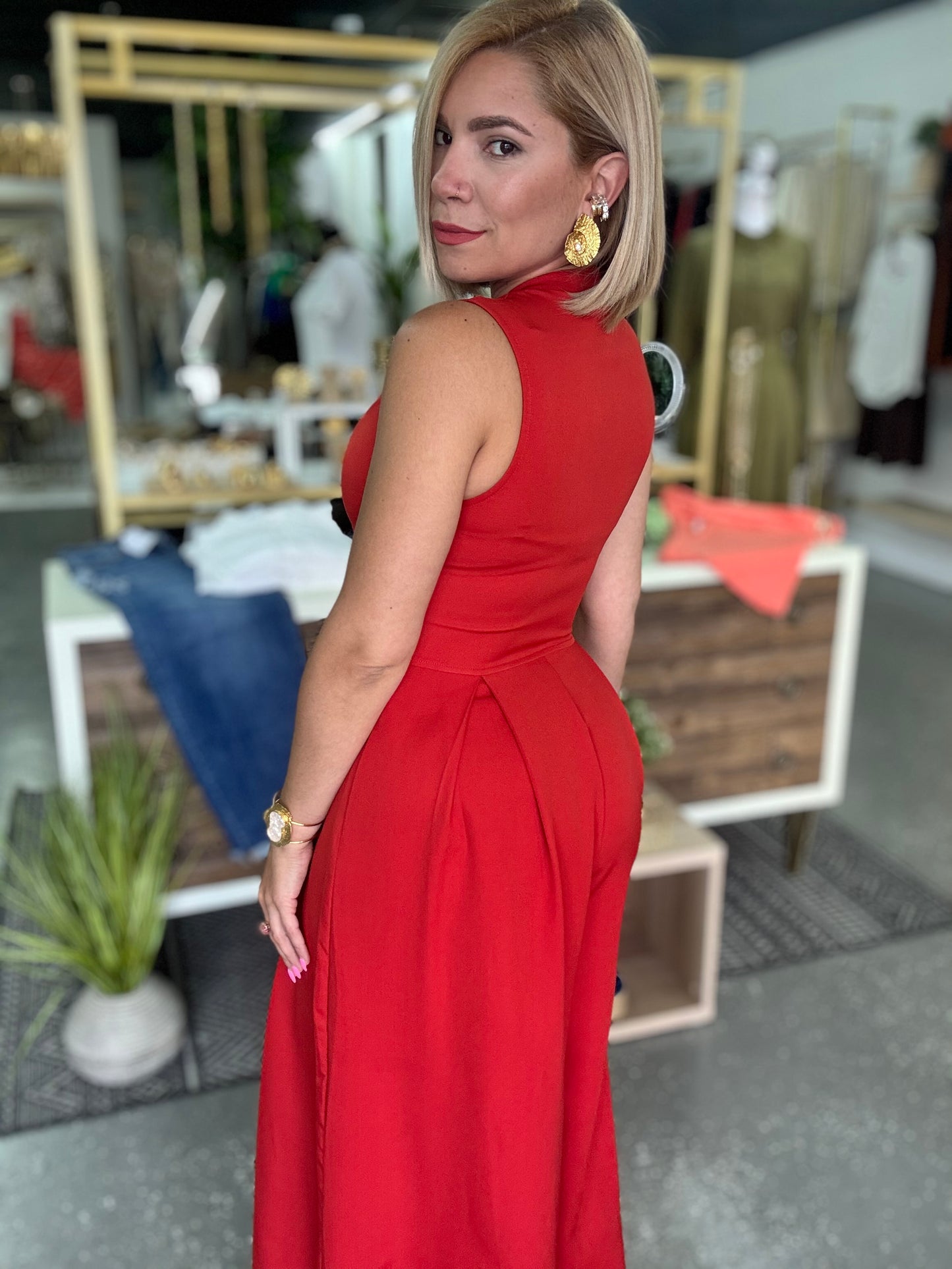 America Jumpsuit (red)