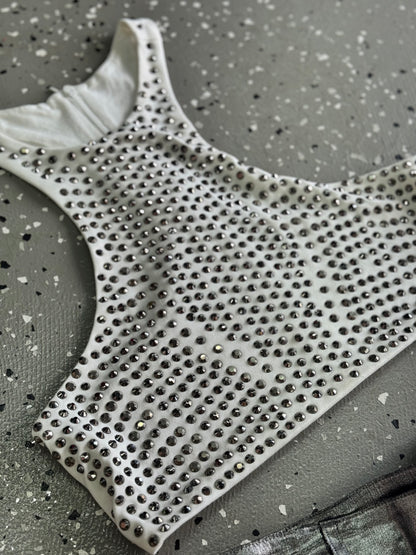 Lucia Cristal Crop Top