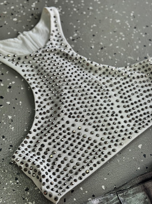 Lucia Cristal Crop Top