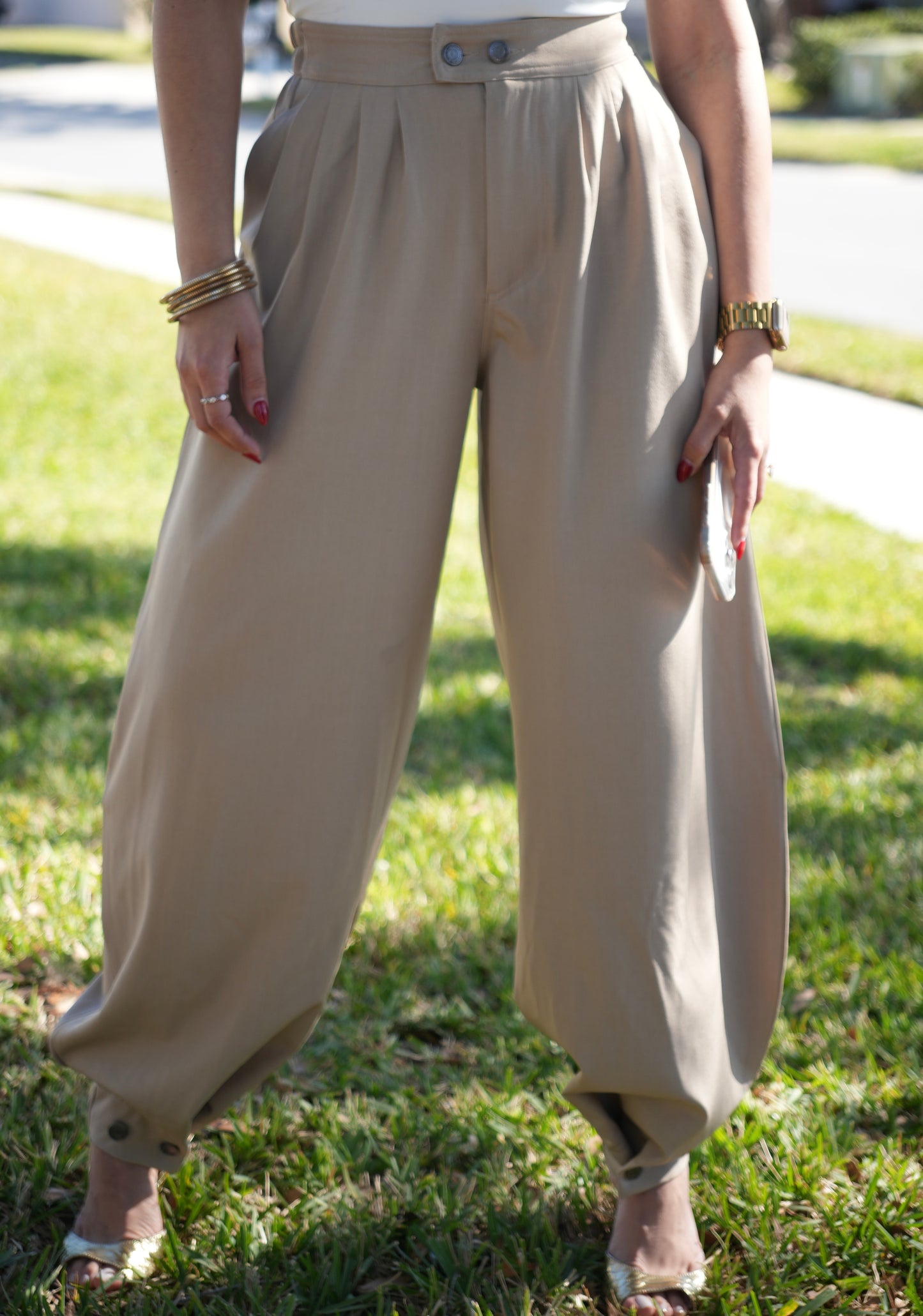 Jasmin Beige Pant