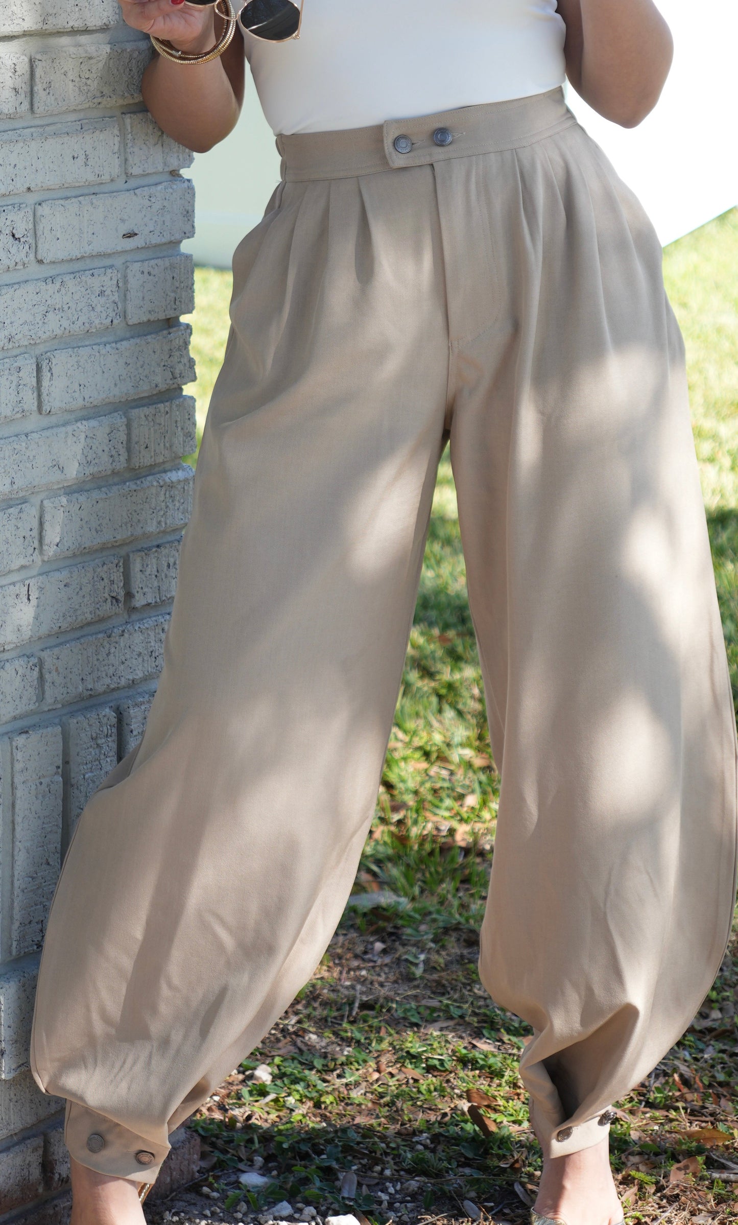 Jasmin Beige Pant