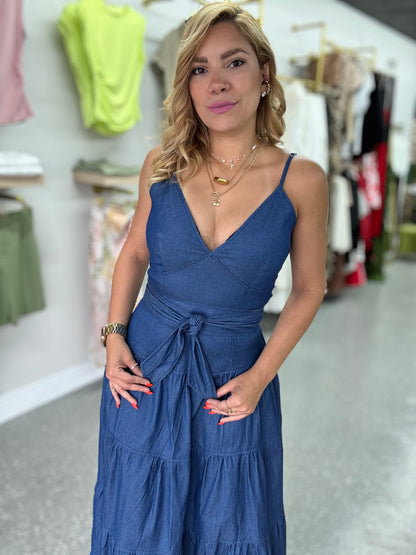 Alicia Denim Maxy