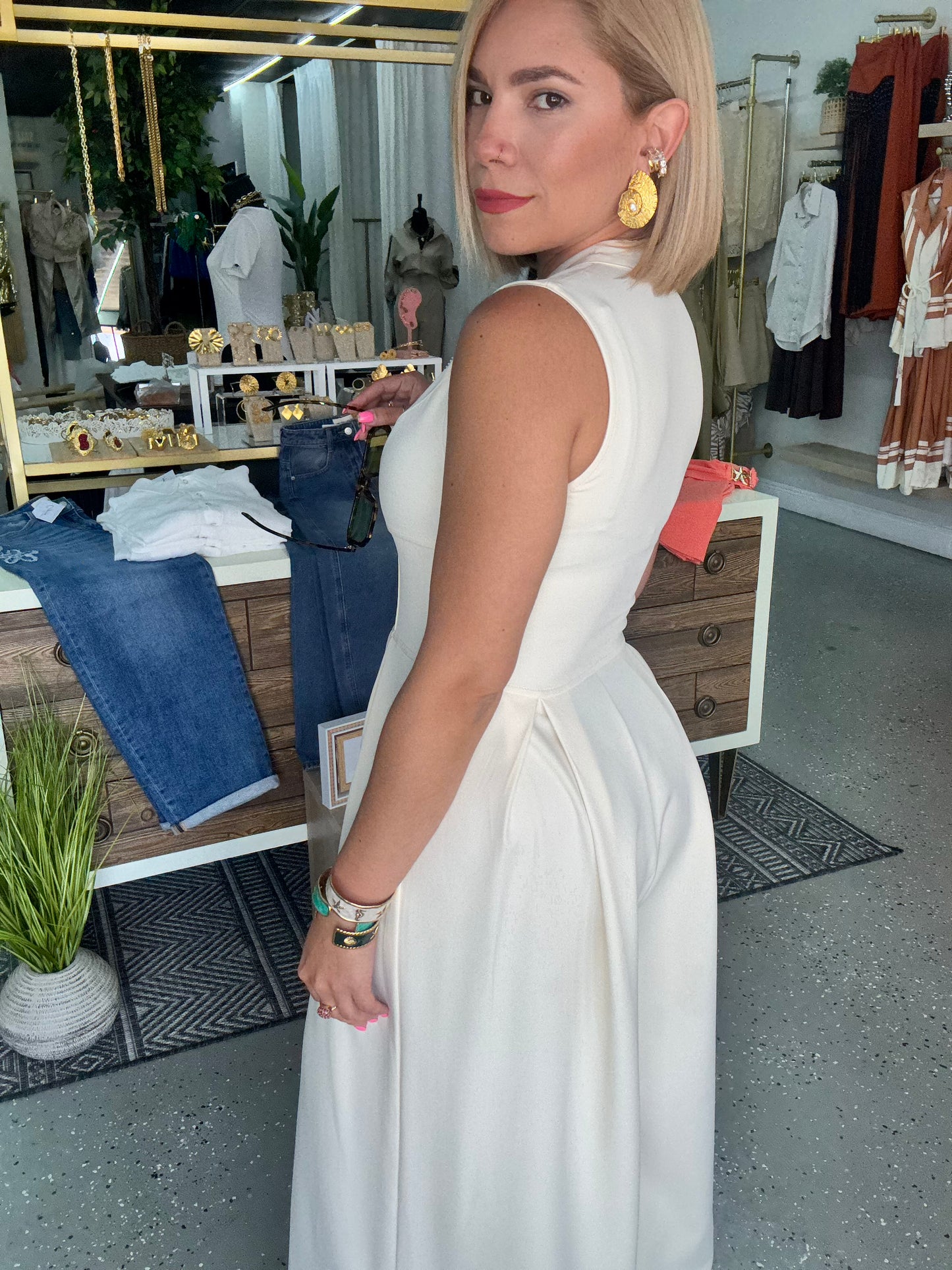 America Jumpsuit (white)