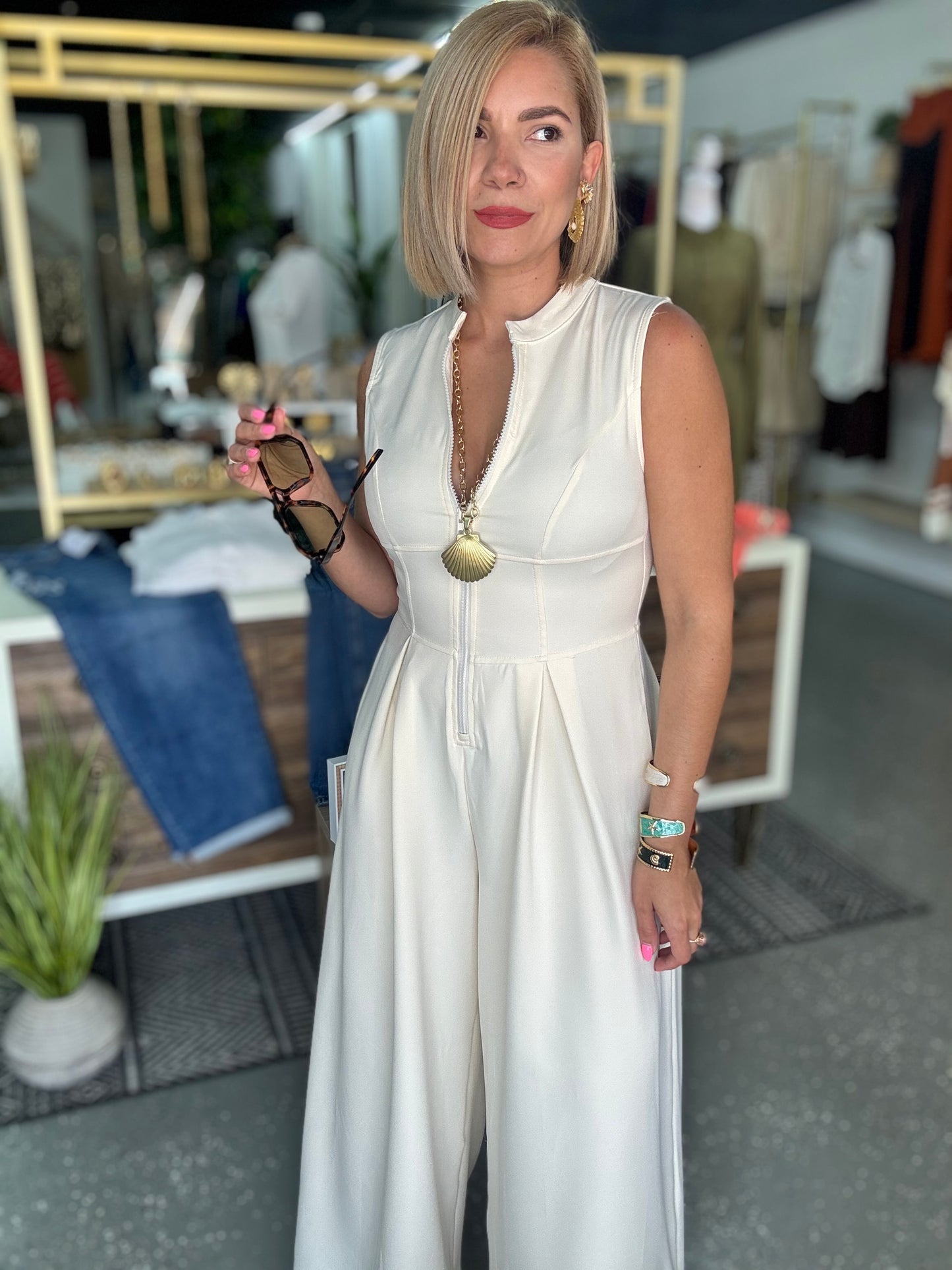America Jumpsuit (white)