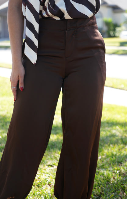 Riviera Satin Pant
