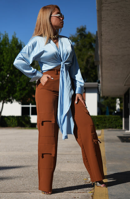 Amari Multiway Satin Top