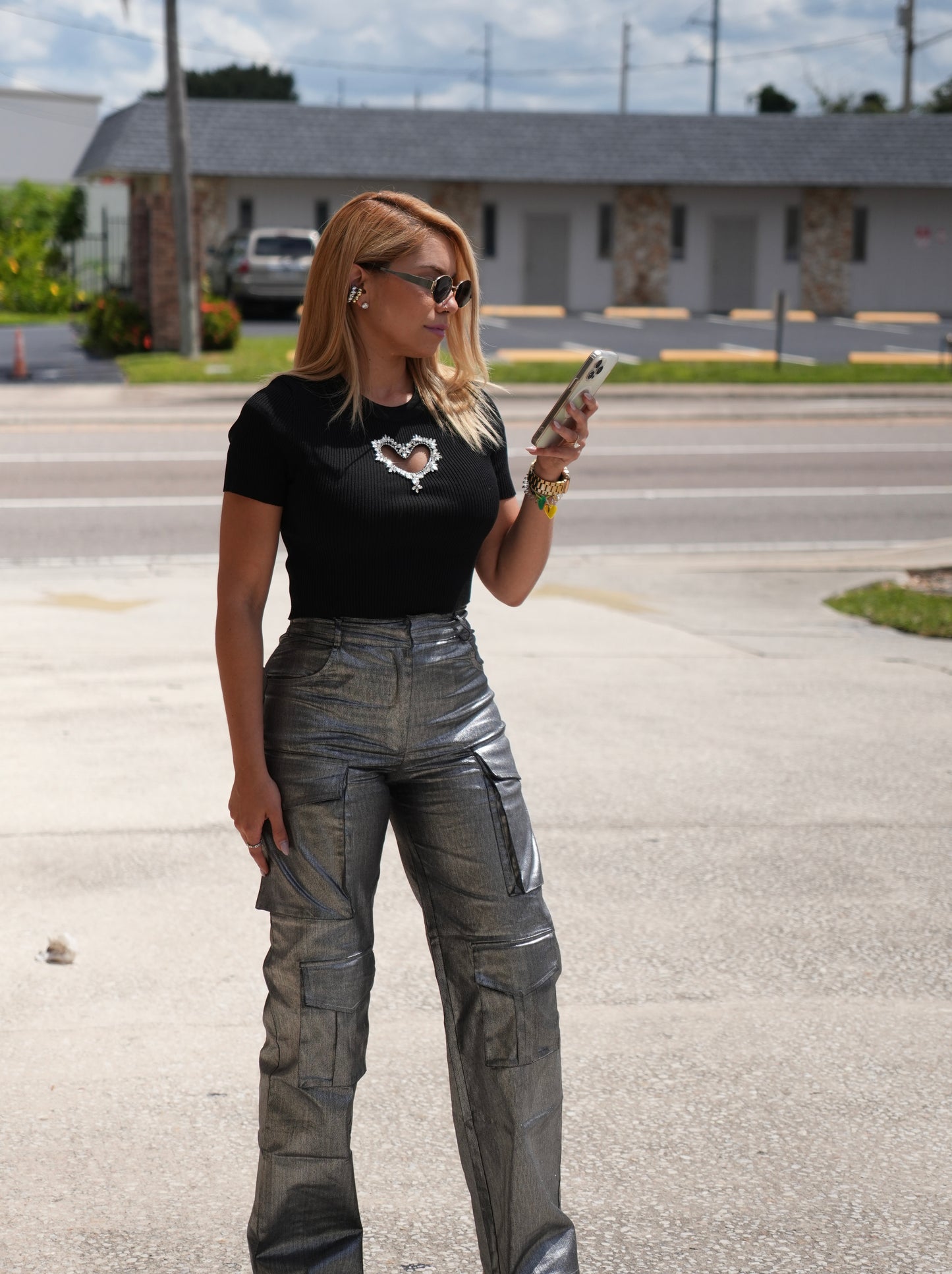 Frances Heart Top