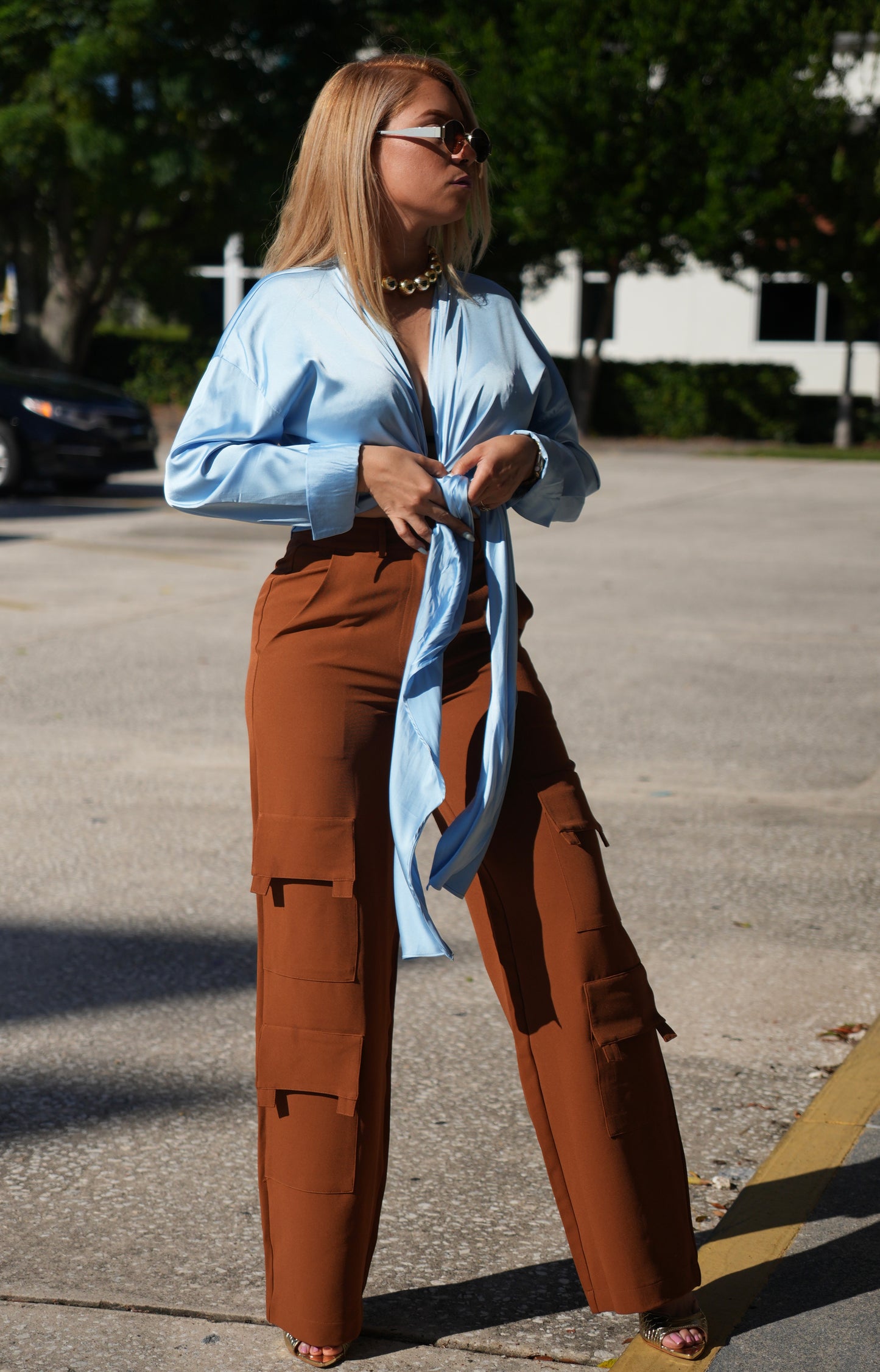 Amari Multiway Satin Top