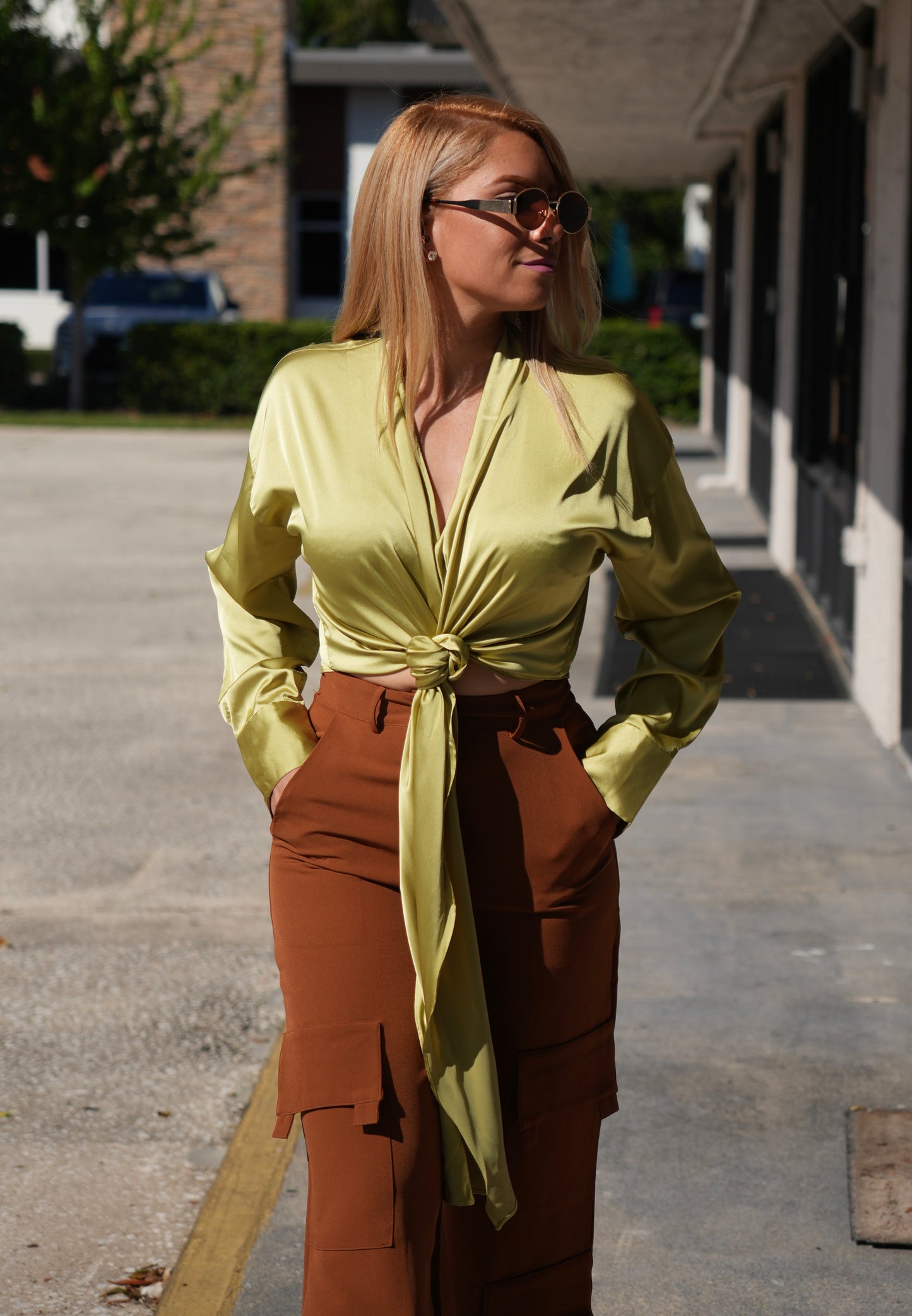 Amari Multiway Satin Top