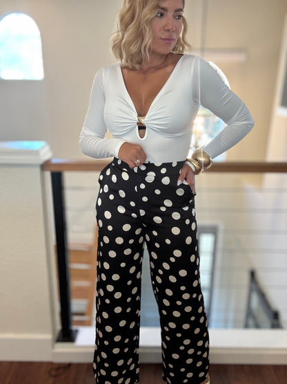Barcelo Satin Pant ( negro)