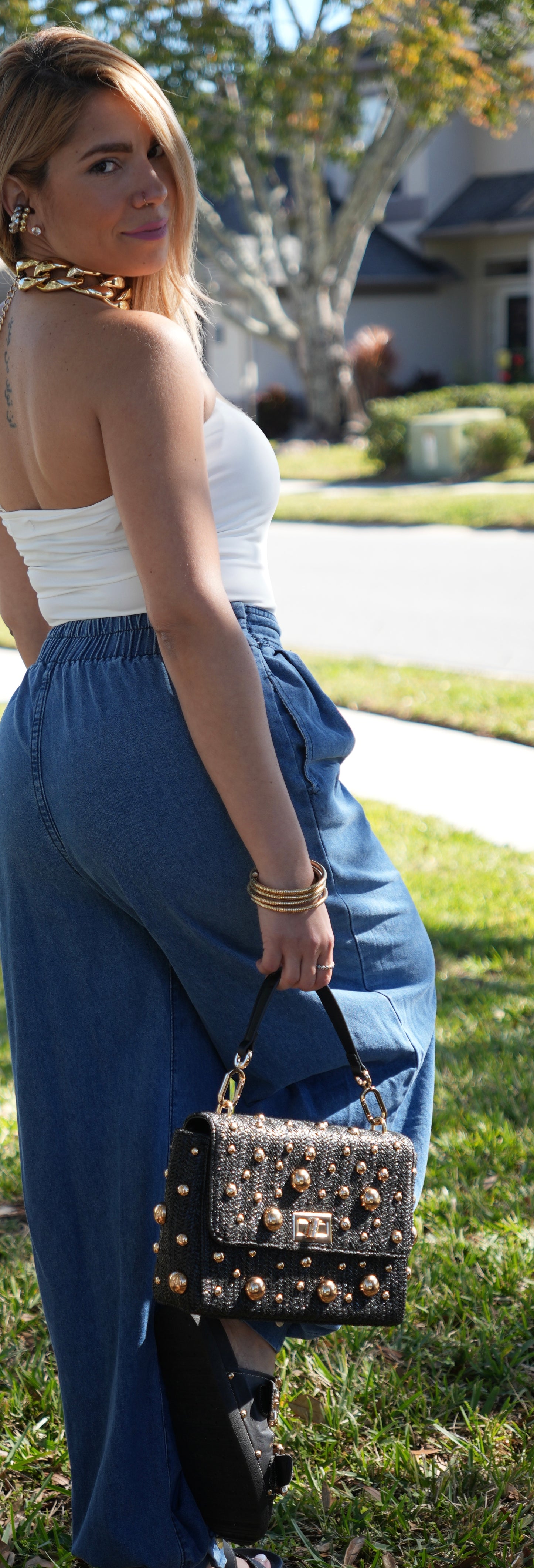 Jasmin Denim Pant