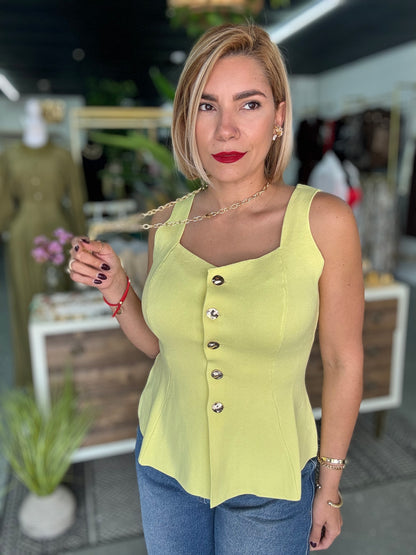 Elisa Top ( soft yellow)