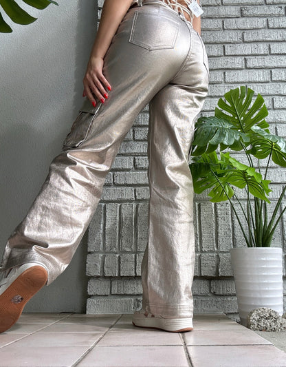 Lucia Cargo Gold Pant