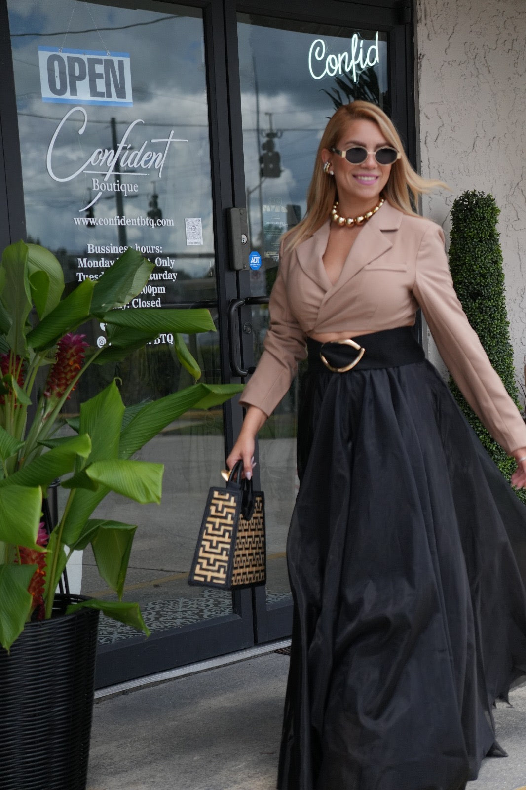 Amelia Skirt Black