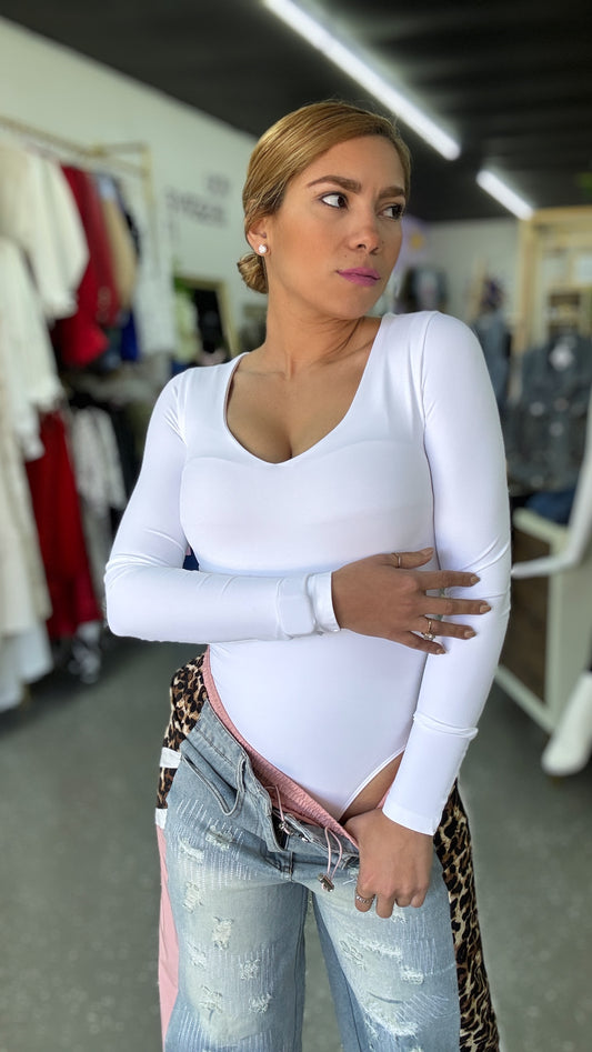 Alina Bodysuit (white)